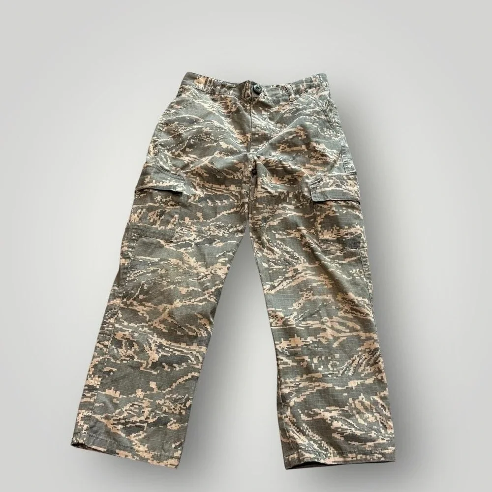 Trooper‎ Uniform Set Unisex Kids Small Green Camo Jacket Pants Hat 3 Piece